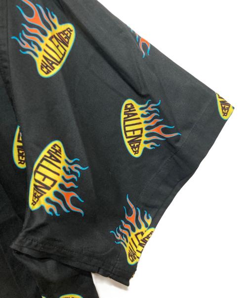 CHALLENGER（チャレンジャー）CHALLENGER (チャレンジャー) Fireball Shirt ブラック サイズ:LARGEの古着・服飾アイテム