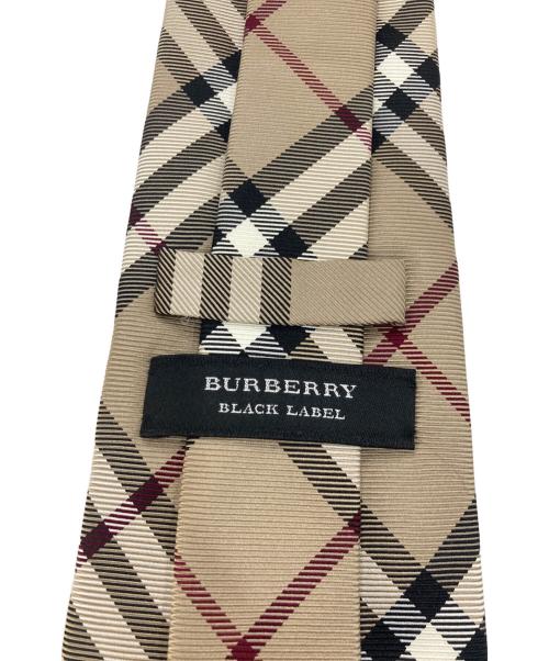 BURBERRY BLACK LABEL（バーバリーブラックレーベル）BURBERRY BLACK LABEL (バーバリーブラックレーベル) ノヴァチェック柄ネクタイ ベージュ サイズ:不明の古着・服飾アイテム