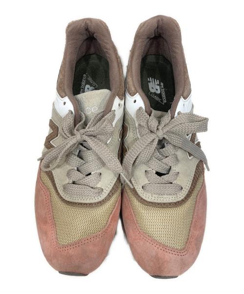 NEW BALANCE（ニューバランス）NEW BALANCE (ニューバランス) スニーカー ピンクベージュ サイズ:26.5の古着・服飾アイテム