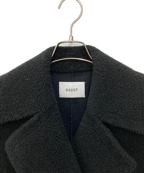 haunt（ハウント）haunt (ハウント) ボアショートコート ブラック サイズ:FREEの古着・服飾アイテム