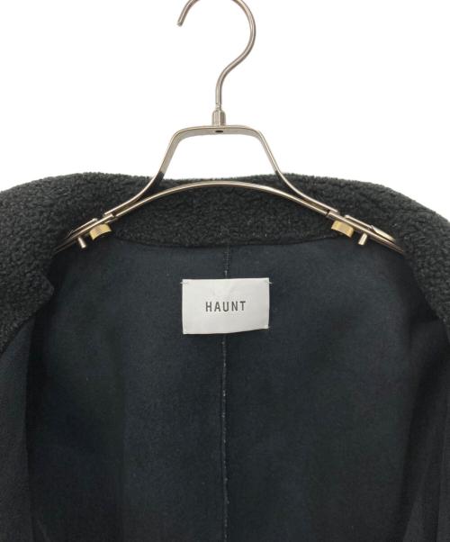 haunt（ハウント）haunt (ハウント) ボアショートコート ブラック サイズ:FREEの古着・服飾アイテム