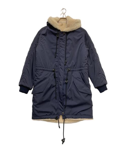 COACH（コーチ）COACH (コーチ) リバーシブルムートンコート ネイビー サイズ:155の古着・服飾アイテム