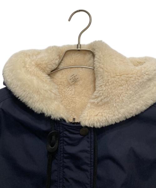 COACH（コーチ）COACH (コーチ) リバーシブルムートンコート ネイビー サイズ:155の古着・服飾アイテム