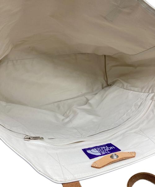 THE NORTHFACE PURPLELABEL（ザ・ノースフェイス パープルレーベル）THE NORTHFACE PURPLELABEL (ザ・ノースフェイス パープルレーベル) TPE Tote Bag ホワイトの古着・服飾アイテム