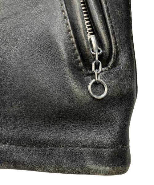 Schott（ショット）Schott (ショット) ライナー付きライダースジャケット ブラック サイズ:36の古着・服飾アイテム