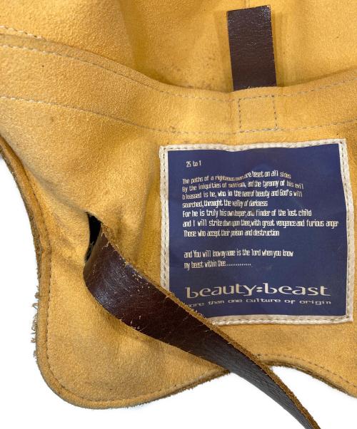 beauty:beast（ビューティービースト）beauty:beast (ビューティービースト) アーマーバッグ ブラウンの古着・服飾アイテム