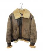 SCHOTT BROS.ショット）の古着「B-3ジャケット」｜ブラウン
