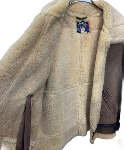 SCHOTT BROS.（ショット）SCHOTT BROS. (ショット) B-3ジャケット ブラウン サイズ:42の古着・服飾アイテム