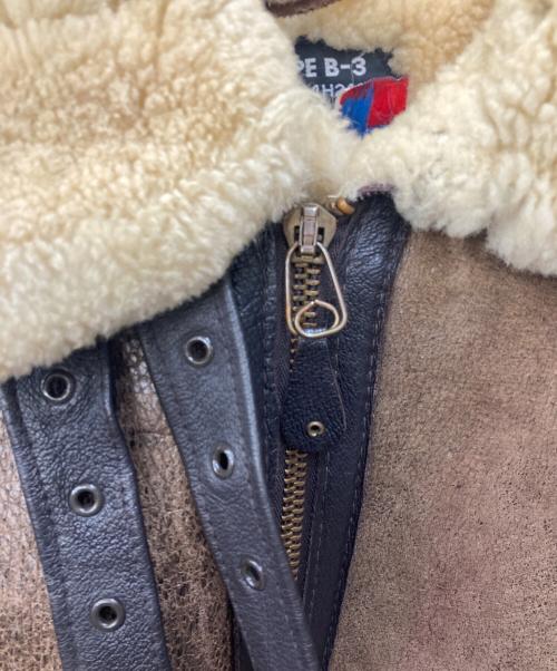 SCHOTT BROS.（ショット）SCHOTT BROS. (ショット) B-3ジャケット ブラウン サイズ:42の古着・服飾アイテム