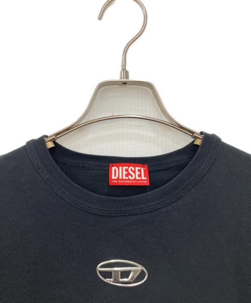 DIESEL（ディーゼル）DIESEL (ディーゼル) T-ADJUST-OD tシャツ ブラック サイズ:Mの古着・服飾アイテム