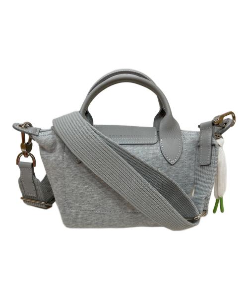LONGCHAMP（ロンシャン）LONGCHAMP (ロンシャン) 2WAYバッグ グレーの古着・服飾アイテム