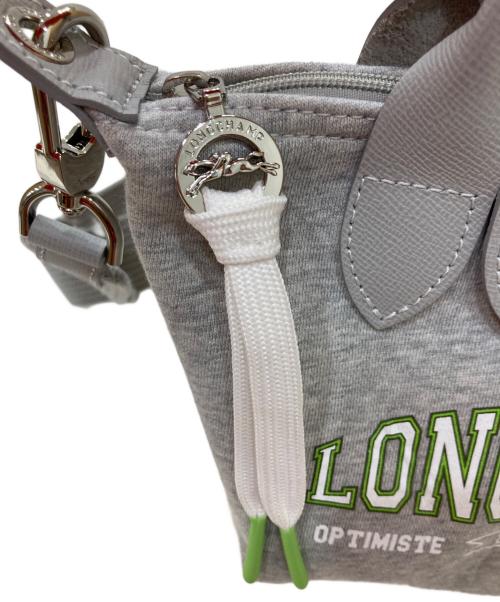 LONGCHAMP（ロンシャン）LONGCHAMP (ロンシャン) 2WAYバッグ グレーの古着・服飾アイテム