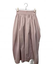 WE'RTHY（ワーシー）の古着「ナイロンバルーンスカート」｜ピンク