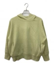 ebure（エブール）の古着「ソフトスムースニットプルオーバー」｜黄緑