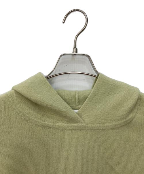 ebure（エブール）EBURE (エブール) ソフトスムースニットプルオーバー 黄緑 サイズ:FREEの古着・服飾アイテム