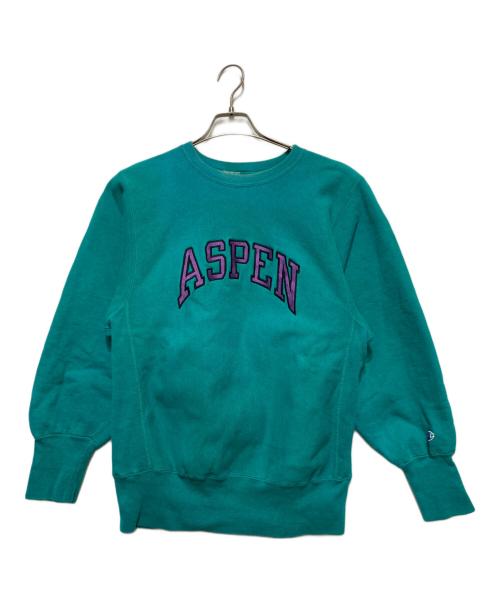 Champion REVERSE WEAVE（チャンピオン リバース ウィーブ）Champion REVERSE WEAVE (チャンピオン リバース ウィーブ) 90Sリバースウィーブスウェット ブルー サイズ:Ⅿの古着・服飾アイテム