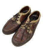 RUSSELL MOCCASINラッセルモカシン）の古着「モカシンブーツ」｜ブラウン