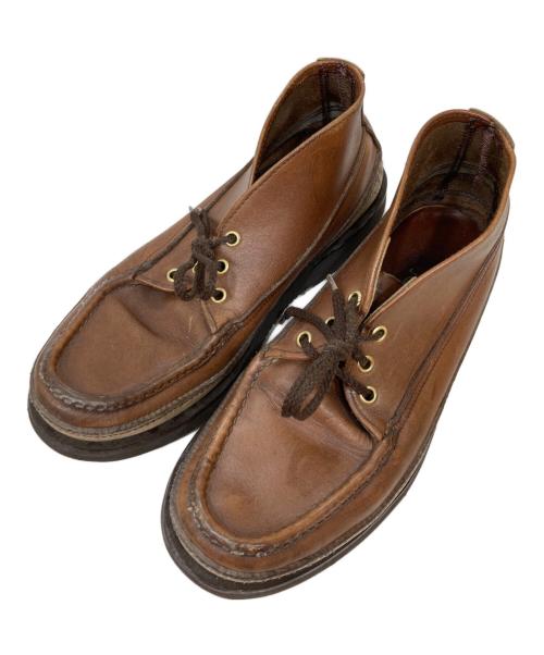 RUSSELL MOCCASIN（ラッセルモカシン）RUSSELL MOCCASIN (ラッセルモカシン) チャカブーツ ブラウン サイズ:8の古着・服飾アイテム