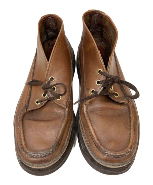 RUSSELL MOCCASIN（ラッセルモカシン）RUSSELL MOCCASIN (ラッセルモカシン) チャカブーツ ブラウン サイズ:8の古着・服飾アイテム