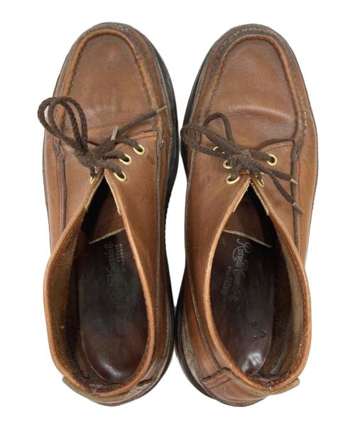 RUSSELL MOCCASIN（ラッセルモカシン）RUSSELL MOCCASIN (ラッセルモカシン) チャカブーツ ブラウン サイズ:8の古着・服飾アイテム
