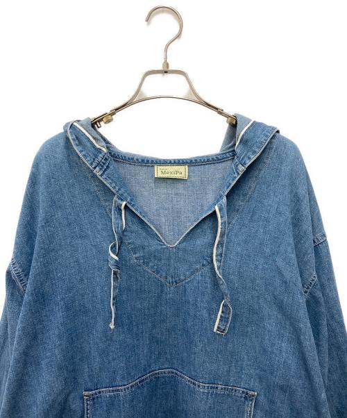 mexipa（メキパ）MEXIPA (メキパ) アノラックパーカー インディゴ サイズ:Ｍの古着・服飾アイテム