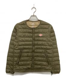 DANTON（ダントン）の古着「インナーダウンジャケット」｜グリーン
