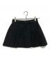 AMERI（アメリ）の古着「PLEATS MINI SKIRT SET PANTS」｜ブラック