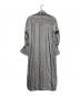 mame kurogouchi (マメクロゴウチ) Stripe Jacquard Shirt Dress グレー サイズ:1：60000円