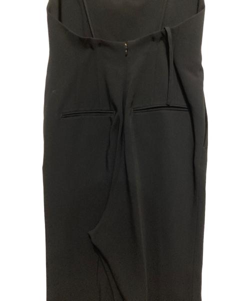 Mame Kurogouchi（マメクロゴウチ）Mame Kurogouchi (マメクロゴウチ) Triacetate Polyester Georgette Jumpsuits ブラック サイズ:2の古着・服飾アイテム