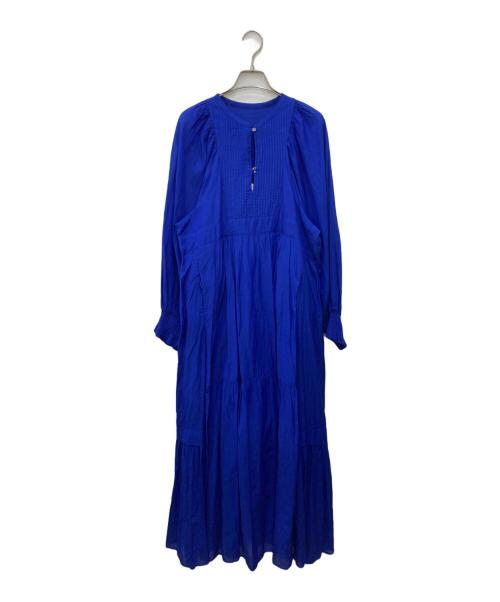 JOURNAL STANDARD relume（ジャーナルスタンダード レリューム）JOURNAL STANDARD relume (ジャーナルスタンダード レリューム) オリエンタルマキシワンピース ブルー サイズ:Ｆの古着・服飾アイテム