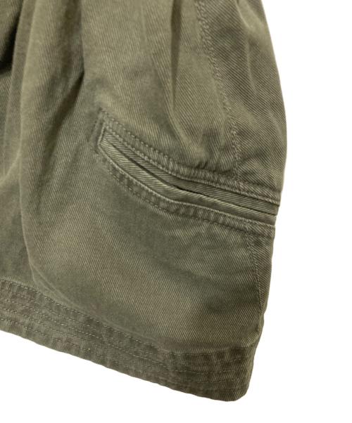 MAISON SPECIAL（メゾンスペシャル）MAISON SPECIAL (メゾンスペシャル) Washed Peplum Tops オリーブ サイズ:FREEの古着・服飾アイテム