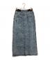 AMERI (アメリ) RIB MIX DENIM SKIRT インディゴ サイズ:SIZE 25：8000円