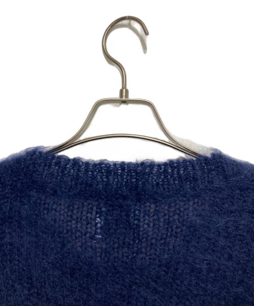 CLANE（クラネ）CLANE (クラネ) FRGMT (フラグメントデザイン) ORDER MOHAIR KNIT TOPS ネイビー サイズ:Ⅿの古着・服飾アイテム