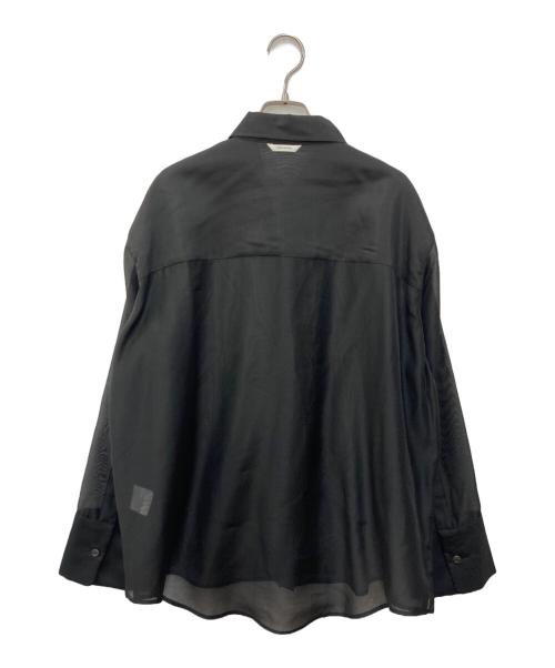 JOSE MOON（ジョゼムーン）jose moon (ジョゼムーン) シアーシャツ ブラック サイズ:FREEの古着・服飾アイテム