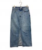 SALONサロン）の古着「デニムスカート」｜インディゴ