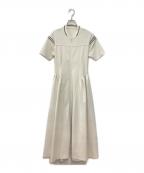 Ameriアメリ）の古着「TRUCK JACKET LIKE FLARE DRESS」｜ベージュ