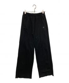 Ameri（アメリ）の古着「NEW LOGO SWEAT PANTS」｜ブラック