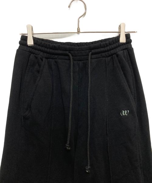 Ameri（アメリ）AMERI (アメリ) NEW LOGO SWEAT PANTS ブラック サイズ:Ⅿの古着・服飾アイテム