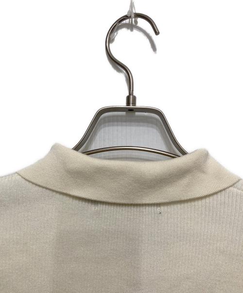 FRED PERRY（フレッドペリー）FRED PERRY (フレッドペリー) 別注リブニットポロシャツ ベージュ サイズ:UK10の古着・服飾アイテム