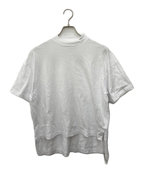nagonstans（ナゴンスタンス）nagonstans (ナゴンスタンス) ソフト天竺 Stand loose T-SH/Tシャツ ホワイト サイズ:Ｍの古着・服飾アイテム