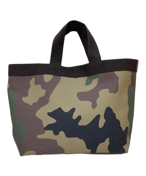 Herve Chapelier（エルベシャプリエ）Herve Chapelier (エルベシャプリエ) 704W コーデュラスクエアトートB5サイズ(M) グリーンの古着・服飾アイテム