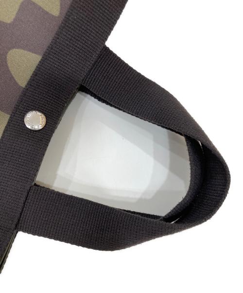 Herve Chapelier（エルベシャプリエ）Herve Chapelier (エルベシャプリエ) 704W コーデュラスクエアトートB5サイズ(M) グリーンの古着・服飾アイテム