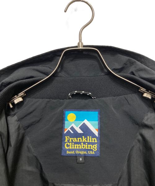 franklin climbing（フランクリンクライミング）Franklin CLIMBING (フランクリンクライミング) カスケードスタンドジャケット ブラック サイズ:Sの古着・服飾アイテム