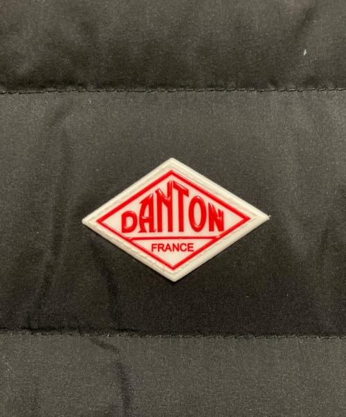 DANTON（ダントン）DANTON (ダントン) NYLON TAFFETA MIDDLE DOWN HOODED COAT/ミドルダウン フード付きコート ブラック サイズ:Ⅿの古着・服飾アイテム