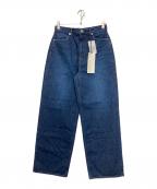 upper hights×IENAアッパーハイツ×イエナ）の古着「別注THE GARNET ワイドストレートデニムパンツ」｜ブルー