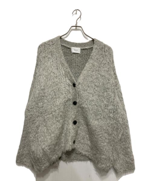 ELLIE（エリー）ELLIE (エリー) シャギーカーディガン グレー サイズ:Fの古着・服飾アイテム