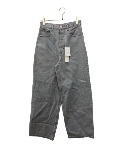 STUNNING LURE（スタニングルアー）STUNNING LURE (スタニングルアー) ワイドレッグデニムパンツ グレー サイズ:W24 未使用品の古着・服飾アイテム