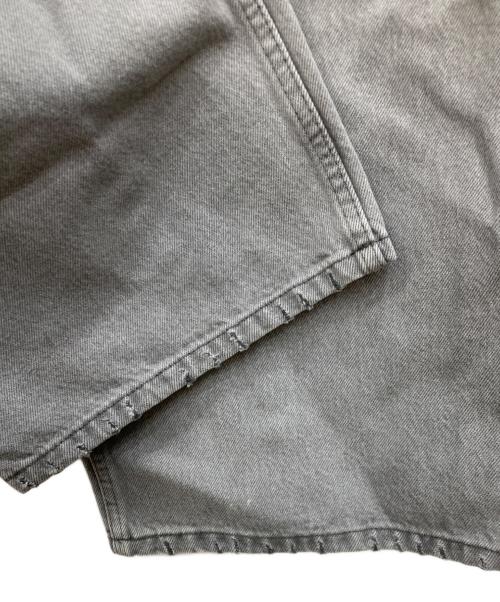 STUNNING LURE（スタニングルアー）STUNNING LURE (スタニングルアー) ワイドレッグデニムパンツ グレー サイズ:W24 未使用品の古着・服飾アイテム