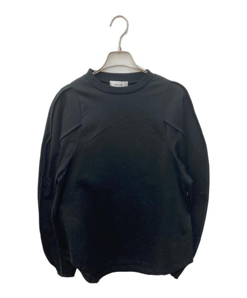 machatt（マチャット）machatt (マチャット) ボリュームスリーブカットソー ブラック サイズ:FREE 未使用品の古着・服飾アイテム