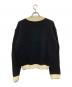 SATUR (セター) POCKET OVER SIZE BOUCLE CARDIGAN ブラック サイズ:L 未使用品：10000円